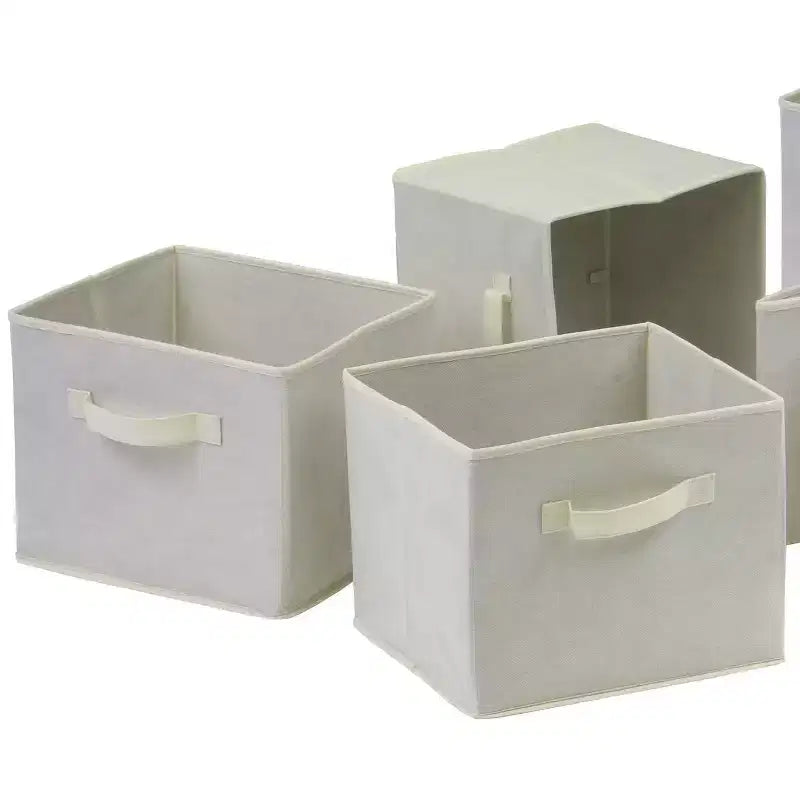 Banco de almacenamiento de 2 asientos nogal/beige con 3 cajones y cestas