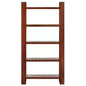 vidaXL Book Cabinet Honey brown Solid Acacia Wood Medium Book Cabinet - 33.5 65.4