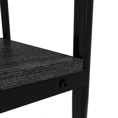 Mesa auxiliar de cristal templado, cuadrada de 4 patas, juego de 2