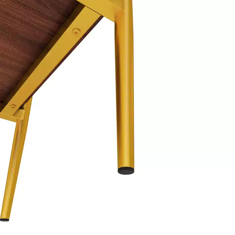 Mesa auxiliar de cristal templado, cuadrada de 4 patas, juego de 2