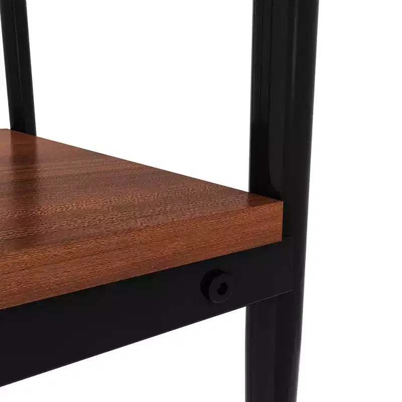 Mesa auxiliar de cristal templado, cuadrada de 4 patas, juego de 2