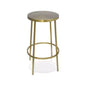 Meridian Furniture,Tyson Gold Iron Counter Stool