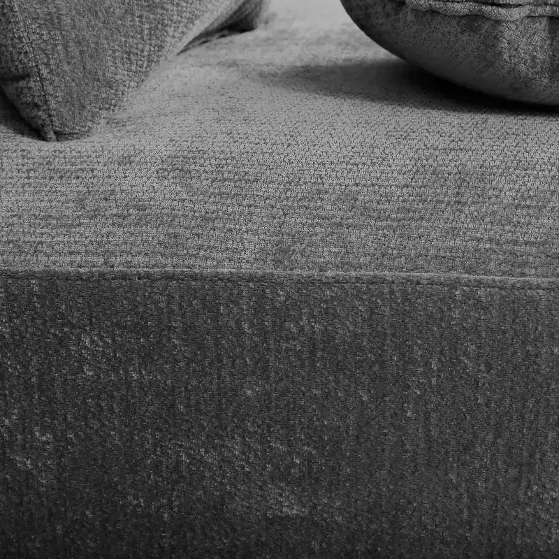 Sofá seccional curvo de 4 plazas beige/marrón/gris oscuro/verde/naranja