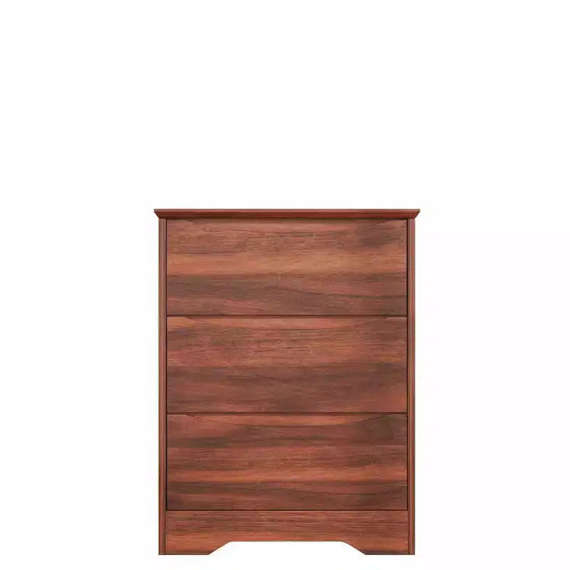 Cómoda de madera de 3 cajones, Negro / Marrón / Caqui / Blanco, Individual