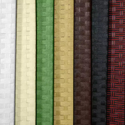 Divisor de Ambientes de Fibras Tejidas Blancas de 5 Paneles – 1.83 m de Alto, Independiente